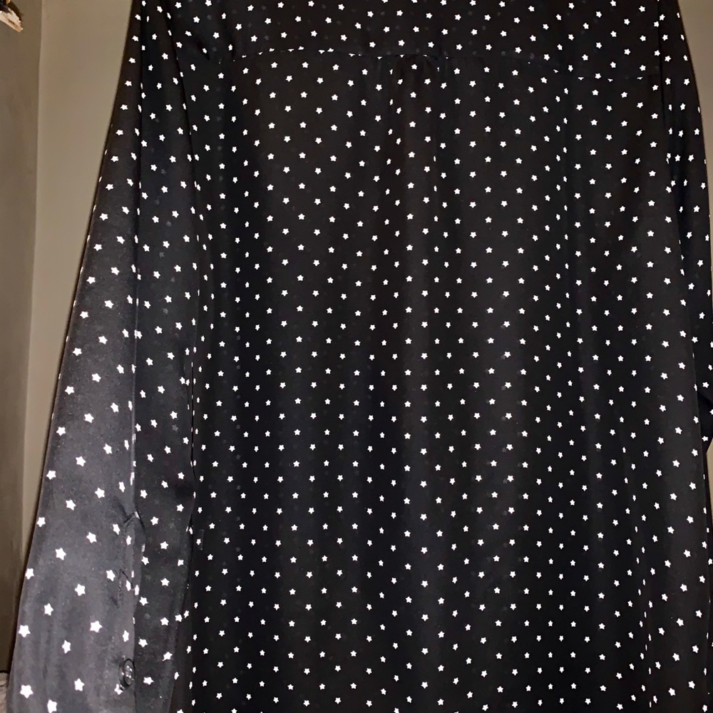 Star collared shirt